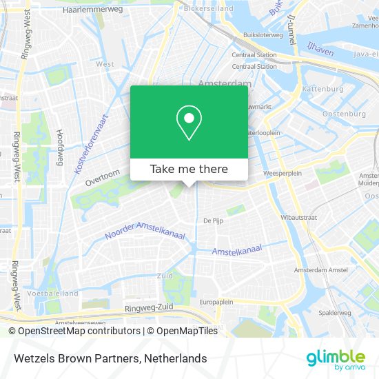 Wetzels Brown Partners map