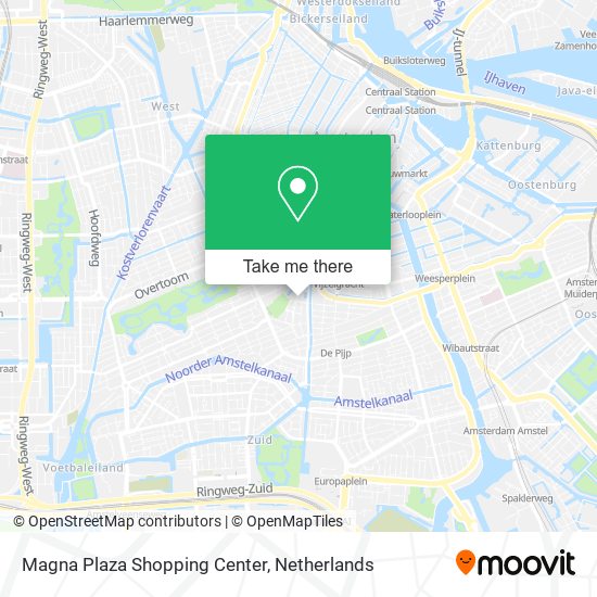 Magna Plaza Shopping Center map