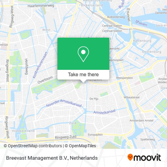 Breevast Management B.V. map