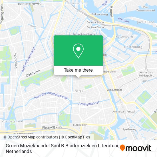Groen Muziekhandel Saul B Bladmuziek en Literatuur map