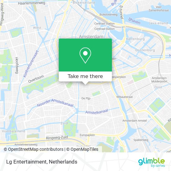 Lg Entertainment map