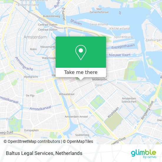 Baltus Legal Services map