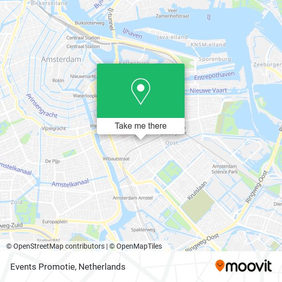 Events Promotie map