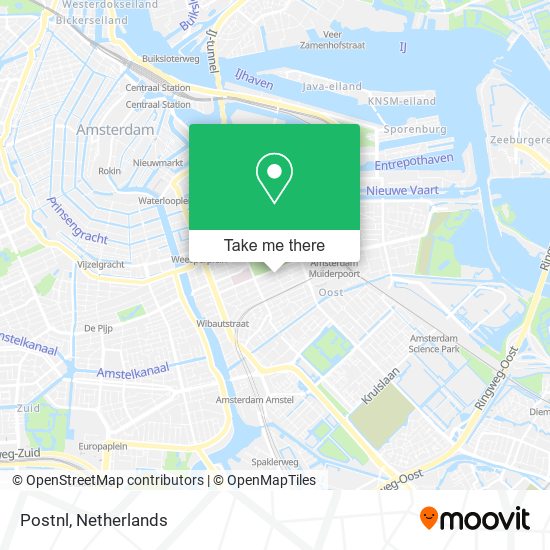 Postnl map