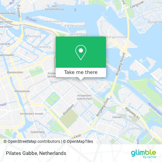 Pilates Gabbe map
