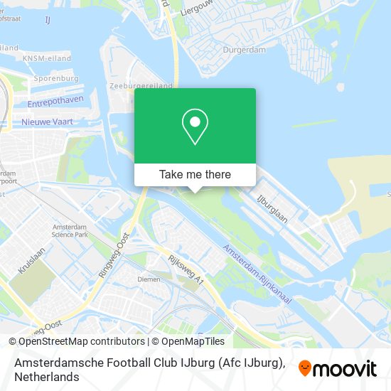 Amsterdamsche Football Club IJburg (Afc IJburg) map
