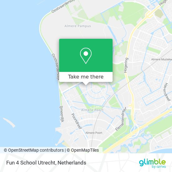 Fun 4 School Utrecht map