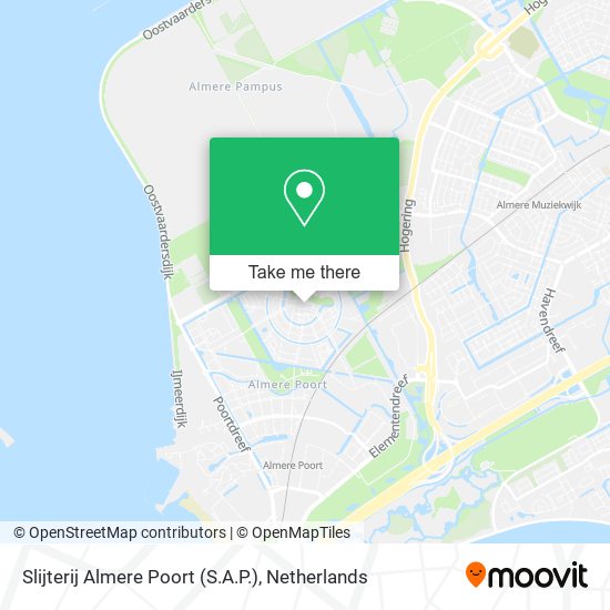 Slijterij Almere Poort (S.A.P.) map
