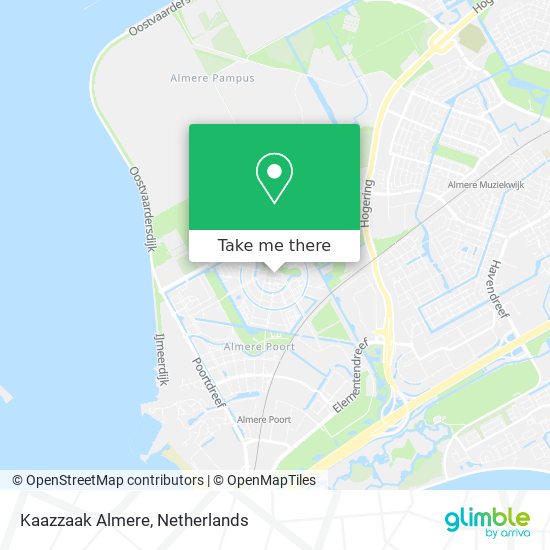 Kaazzaak Almere map
