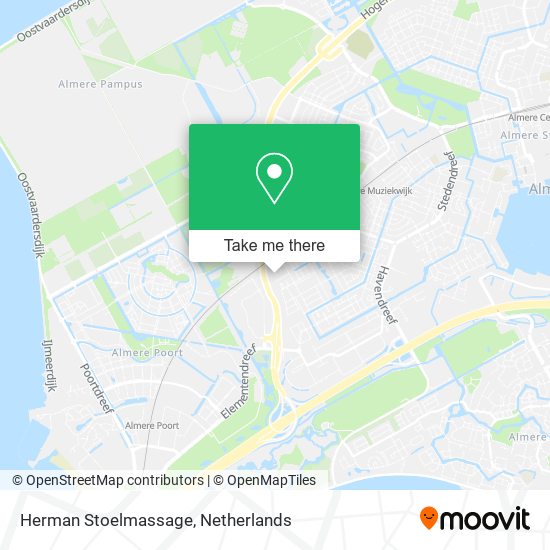 Herman Stoelmassage map