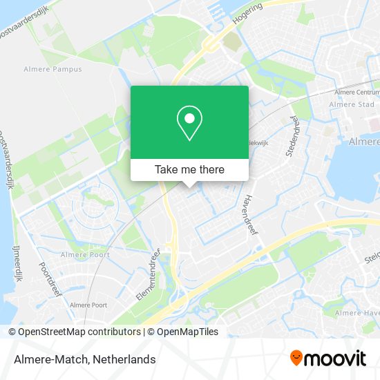 Almere-Match Karte
