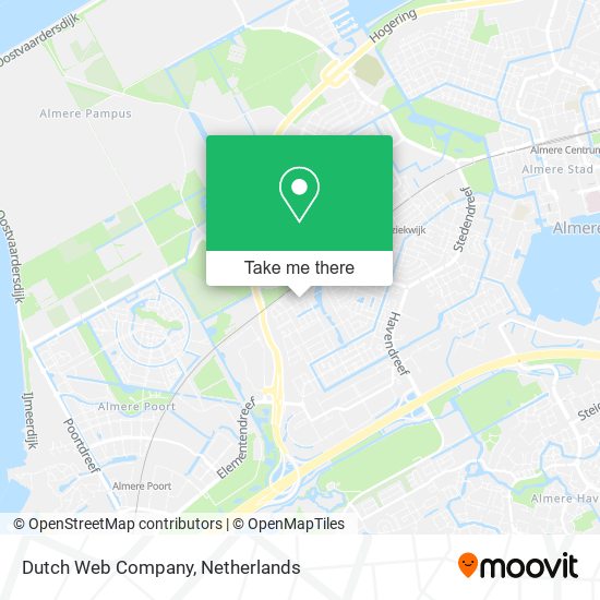 Dutch Web Company map