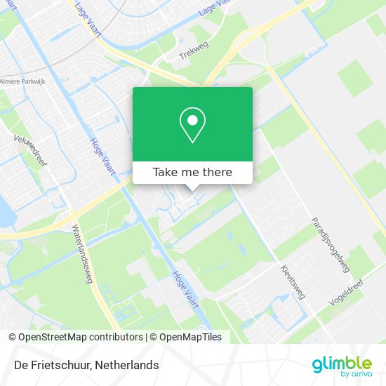 De Frietschuur map