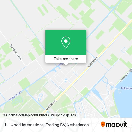 Hillwood International Trading BV map