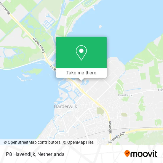 P8 Havendijk Karte