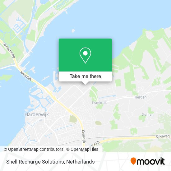 Shell Recharge Solutions map