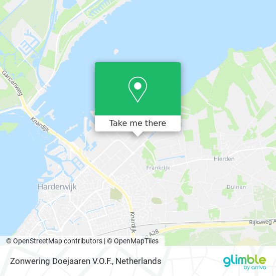 Zonwering Doejaaren V.O.F. map