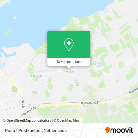Postnl Postkantoor map