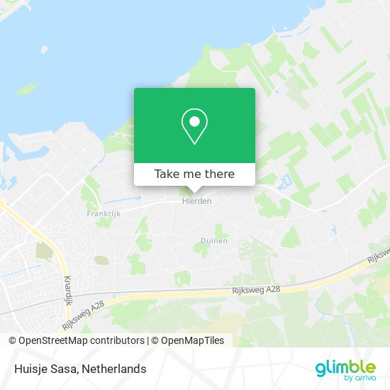 Huisje Sasa map