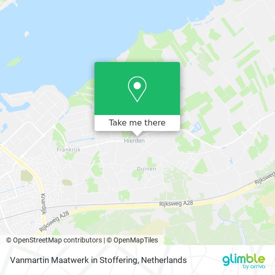 Vanmartin Maatwerk in Stoffering map