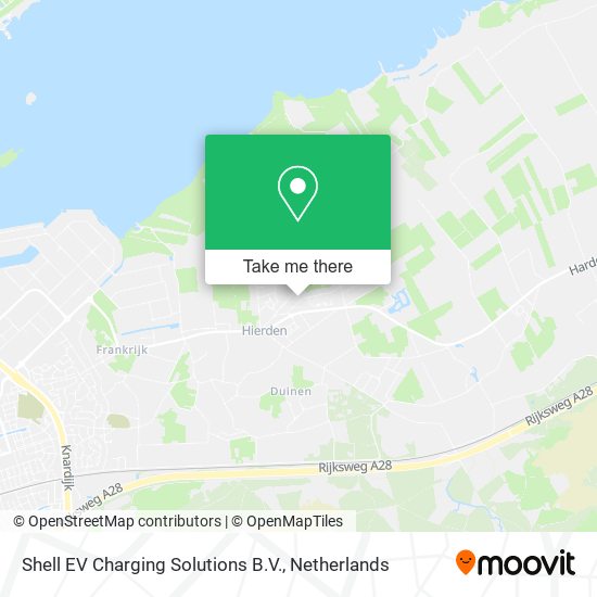 Shell EV Charging Solutions B.V. map