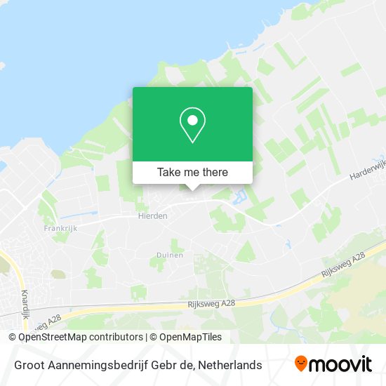 Groot Aannemingsbedrijf Gebr de map