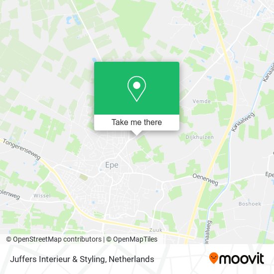 Juffers Interieur & Styling map