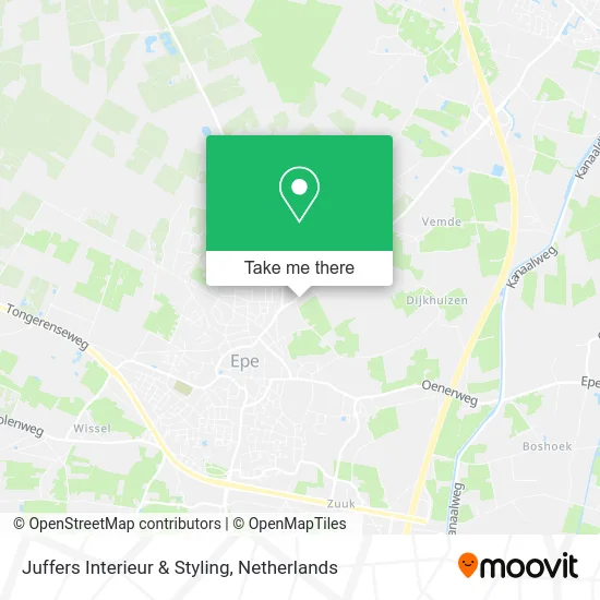 Juffers Interieur & Styling map