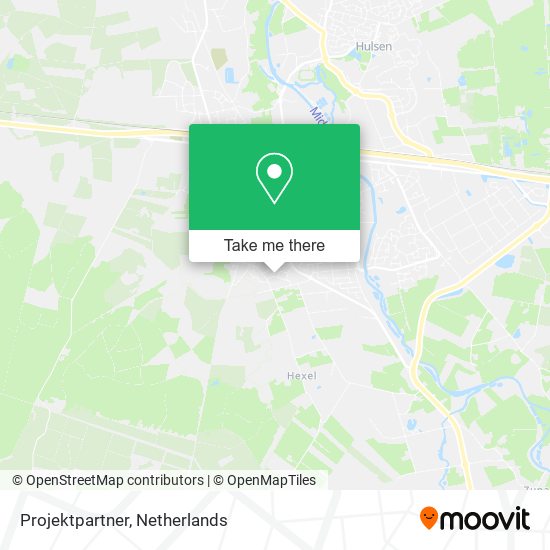 Projektpartner map