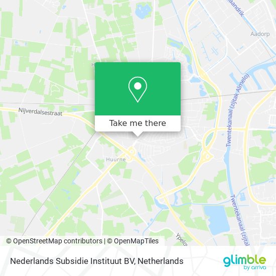 Nederlands Subsidie Instituut BV Karte