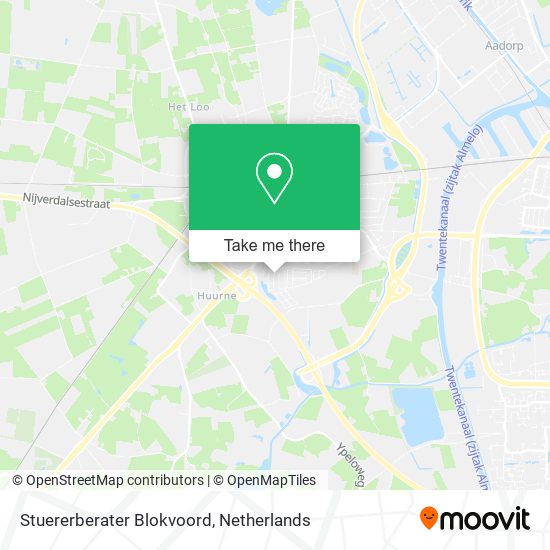 Stuererberater Blokvoord map