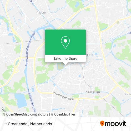 't Groenendal map