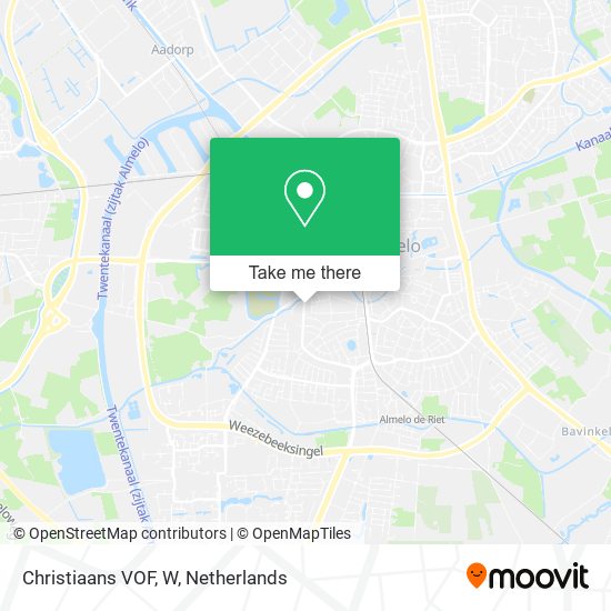 Christiaans VOF, W map