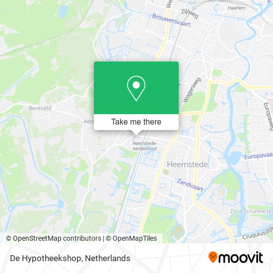 De Hypotheekshop map