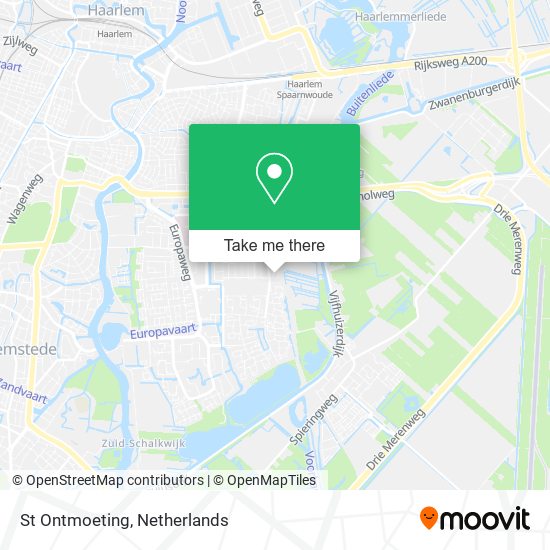 St Ontmoeting map