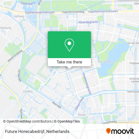 Future Horecabedrijf map