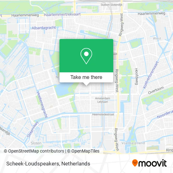 Scheek-Loudspeakers map