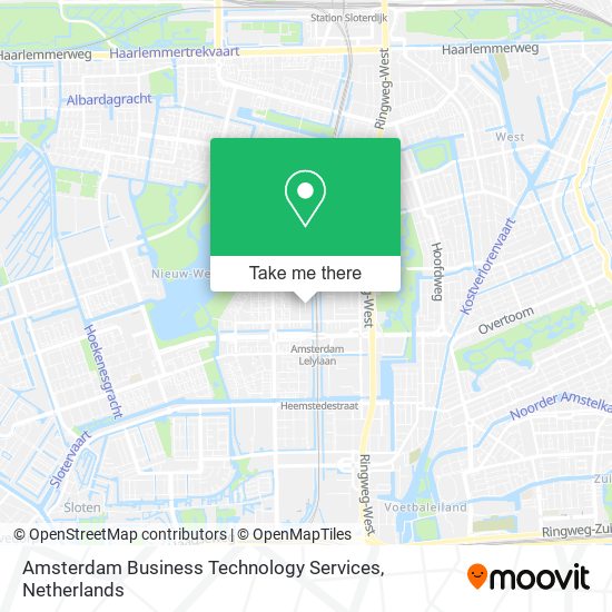 Amsterdam Business Technology Services map