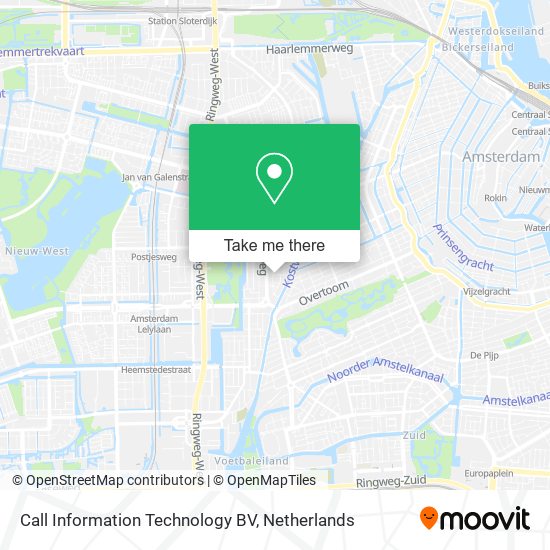 Call Information Technology BV map