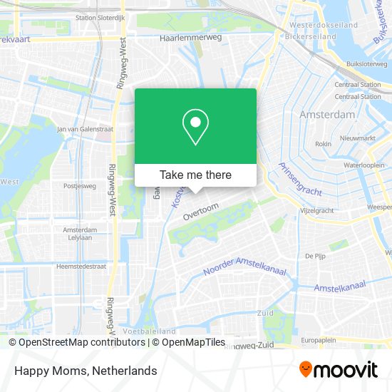 Happy Moms map