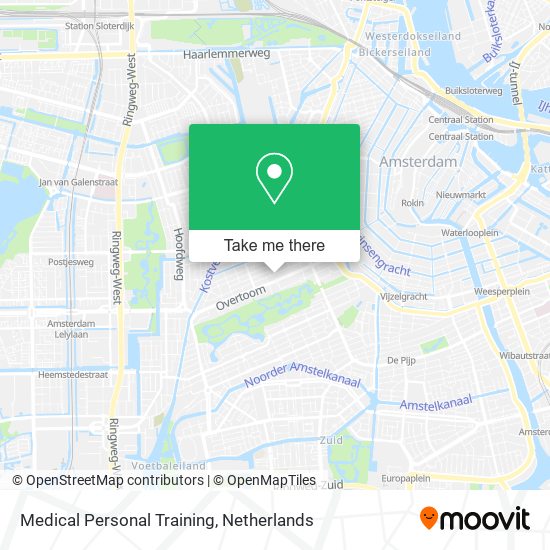Medical Personal Training Karte