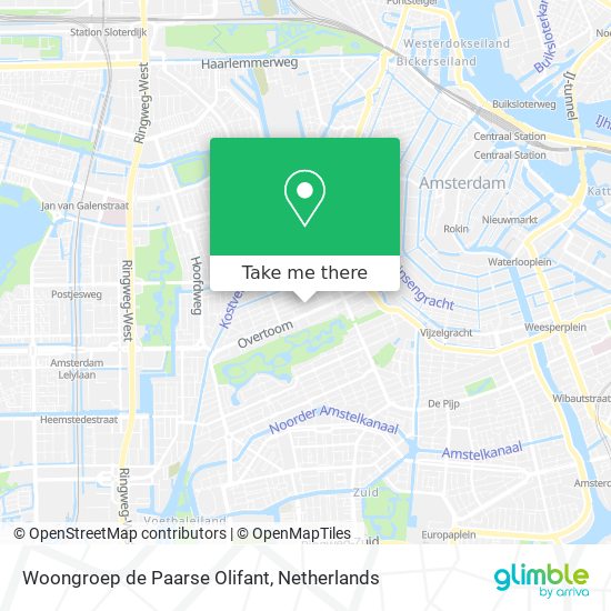 Woongroep de Paarse Olifant map