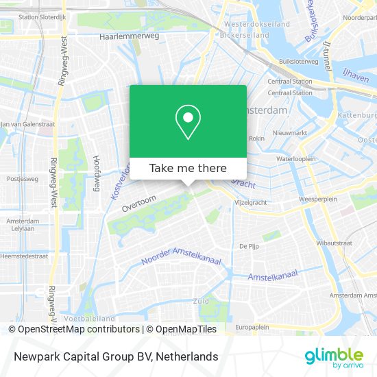Newpark Capital Group BV map