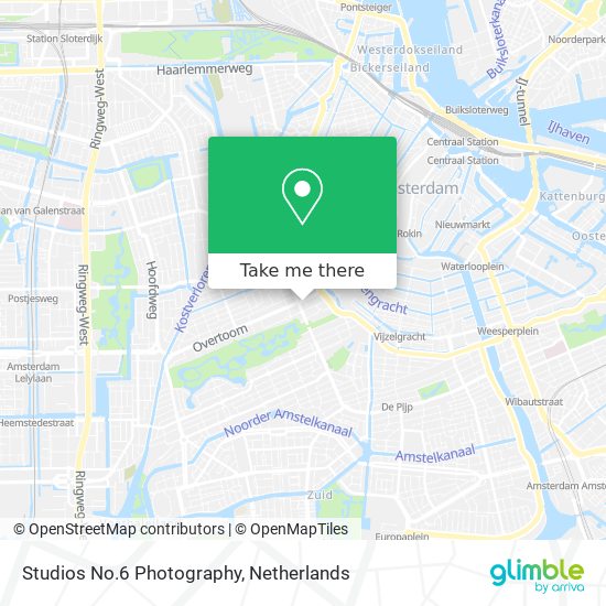 Studios No.6 Photography map