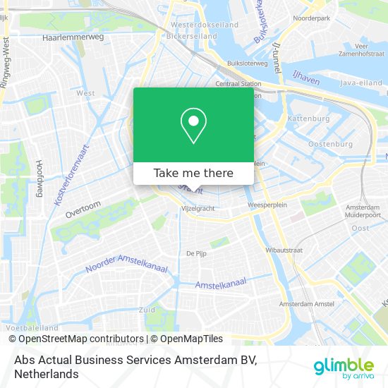 Abs Actual Business Services Amsterdam BV map