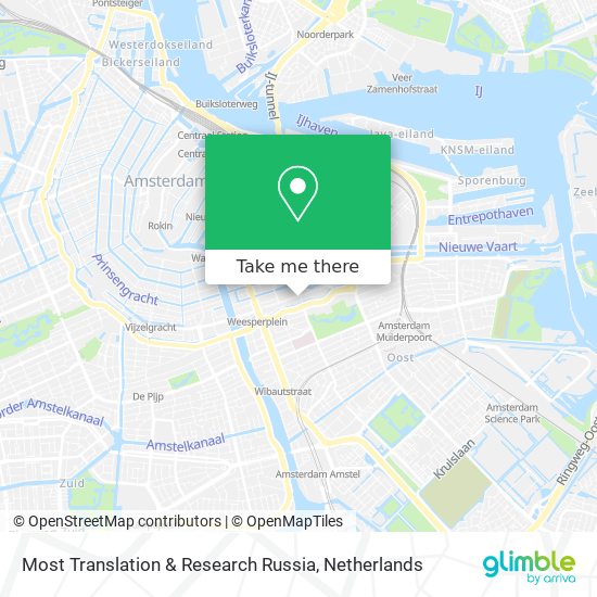 Most Translation & Research Russia Karte