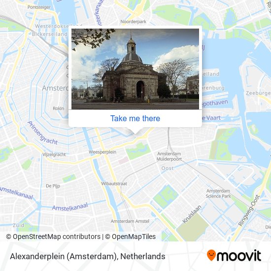 Alexanderplein (Amsterdam) Karte