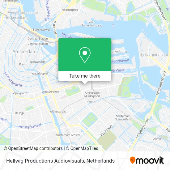 Hellwig Productions Audiovisuals map