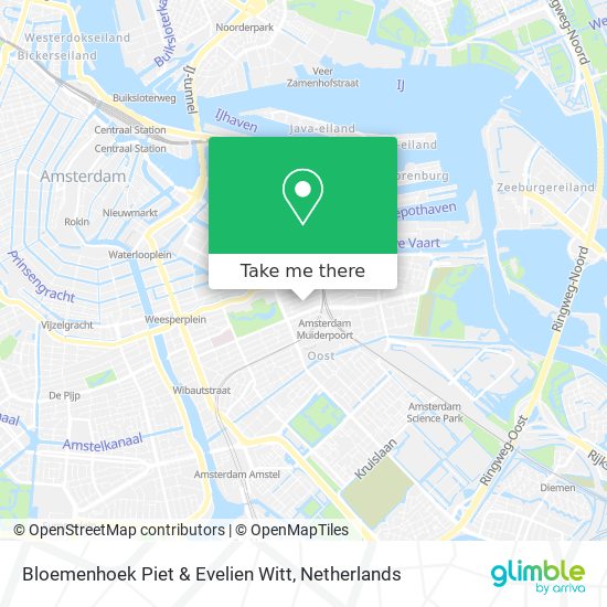 Bloemenhoek Piet & Evelien Witt map