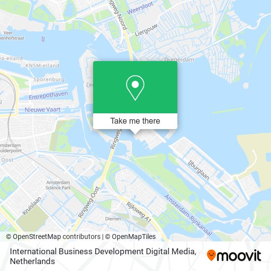 International Business Development Digital Media map